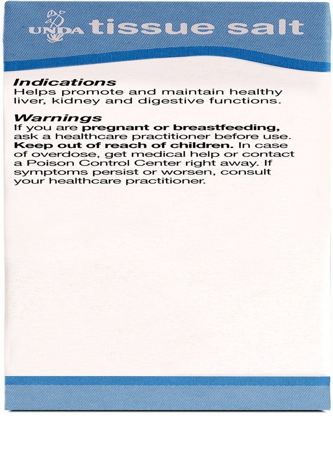 UNDA Natrium Sulfuricum 6X (Salt) -| Homeopthic Remedy Supports Temporary Relief of Mild Indigestion Symptoms | 100 Tablets - Image 4